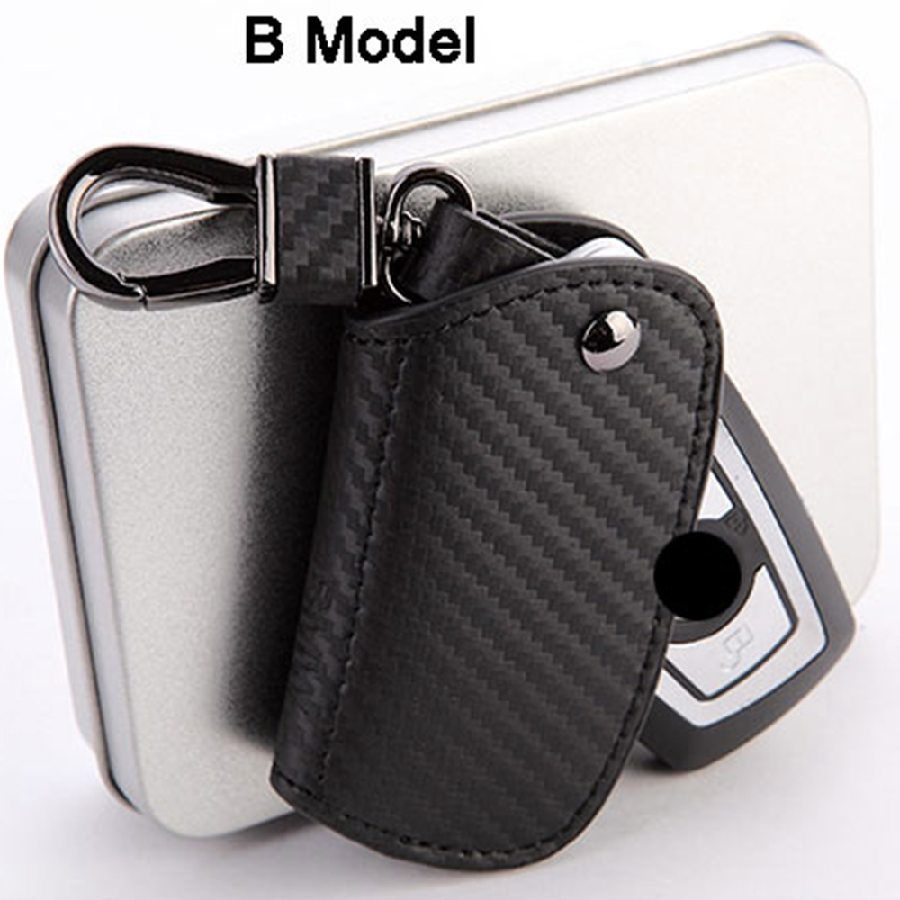Key Holder Leather Pouch - Deri araba anahtarı durumda tutucu BMW