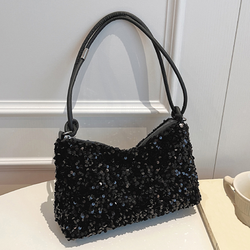 Luxury Beach Bags Ysl - Günlük Trendy V Yaka Payetli Mini
