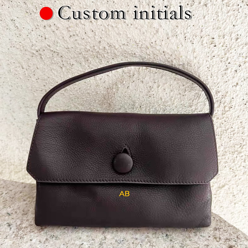 Luxury Bags Designer - Özel Baş Harfli Hakiki Deri Mini