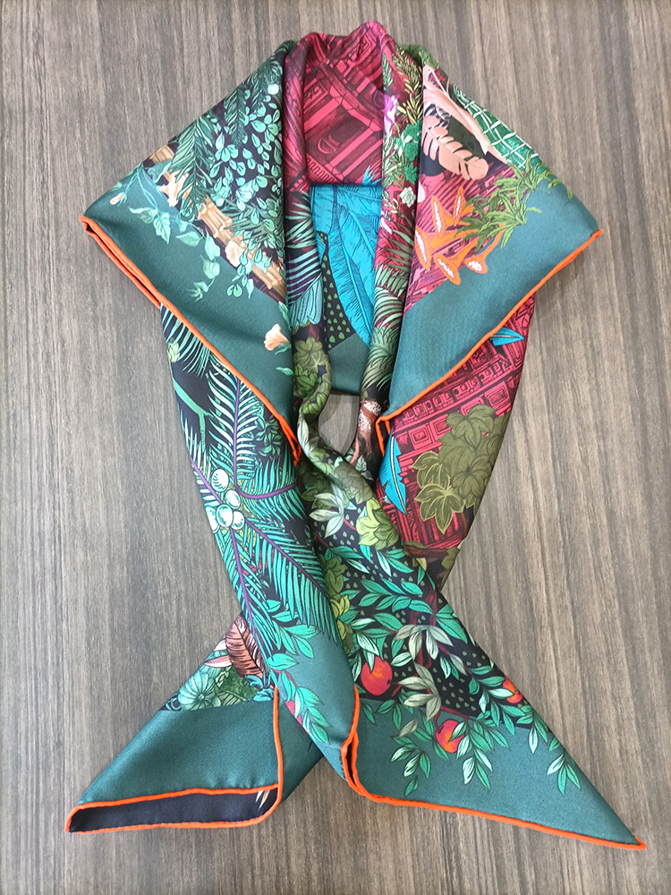 Luxury Bags Designer - Ipek Eşarp 90CM Kadın El Yapımı