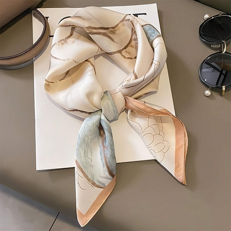 Luxury Bags Designer - 2024 Tasarım Moda Baskı Saten Kare