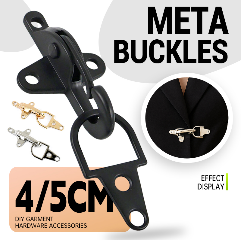 Luxury Bags With Silver Hardware - 1/2/3/4/5 adet 4/5cm gümüş Metal itfaiyeci