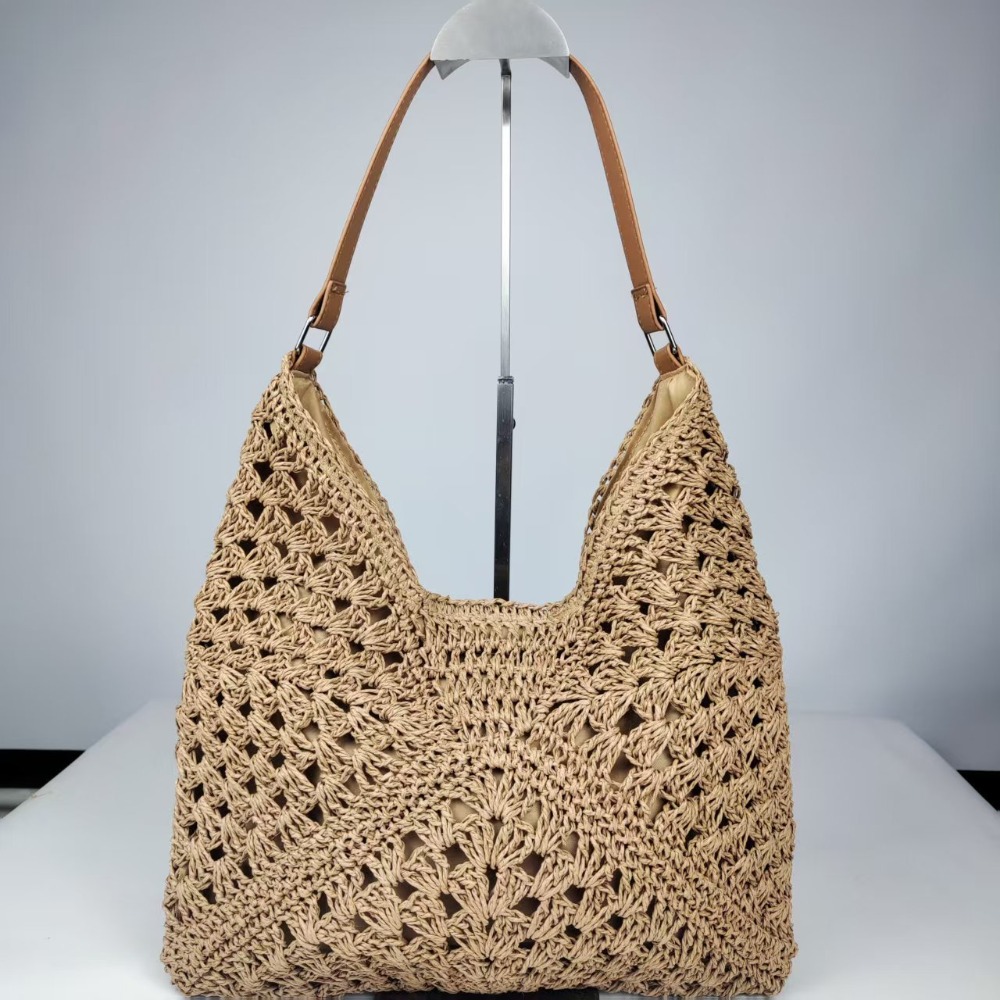 Luxury Beach Bags Ysl - Yeni Yaz Hasır Örgü Çanta, Günlük