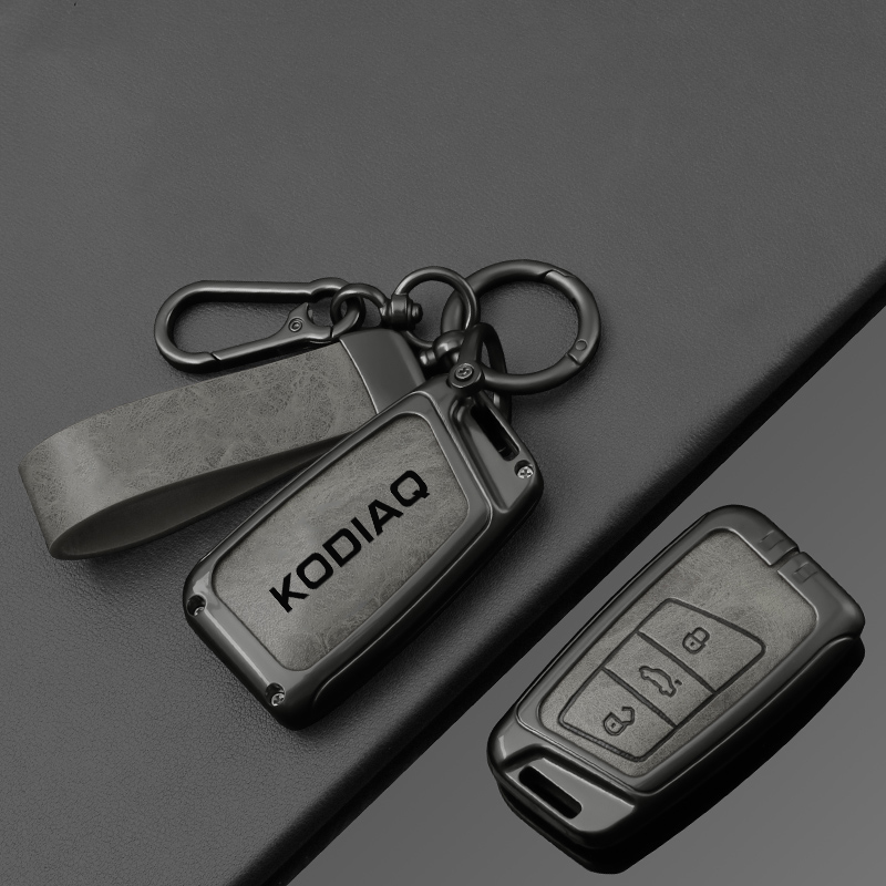 Key Holder Leather Pouch - Alaşım Deri Araba Anahtarı Durum Kapak