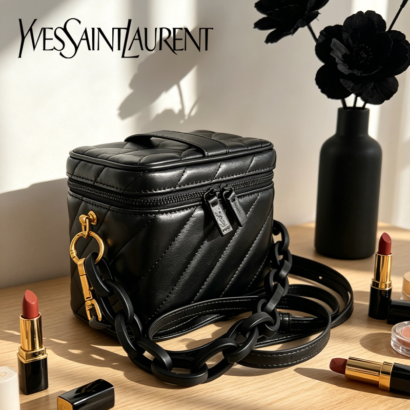 Luxury Beach Bags Ysl - Yves Saint Laurent'ın Çantası Siyah Kapitone
