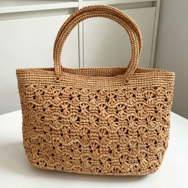 Luxury Beach Bags Ysl - Yüksek Kaliteli Yazlık Örgü Kadın Çantası