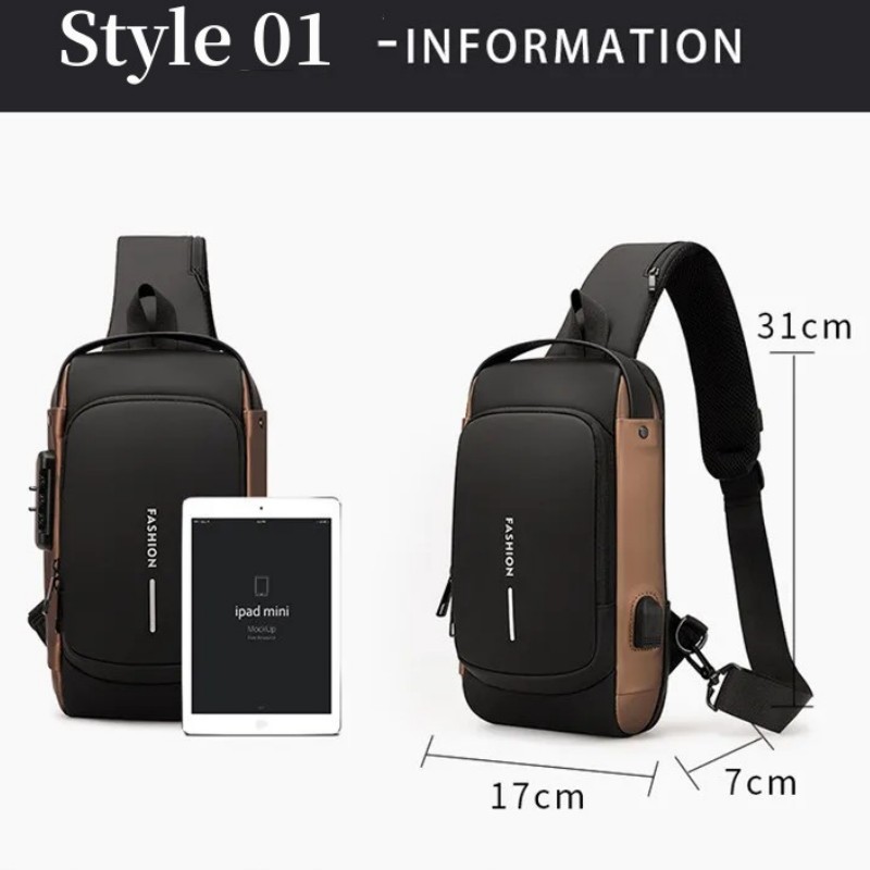 Erkekler için yeni Göğüs Çanta - Luxury Bags Sling incelemesi ve fiyatı