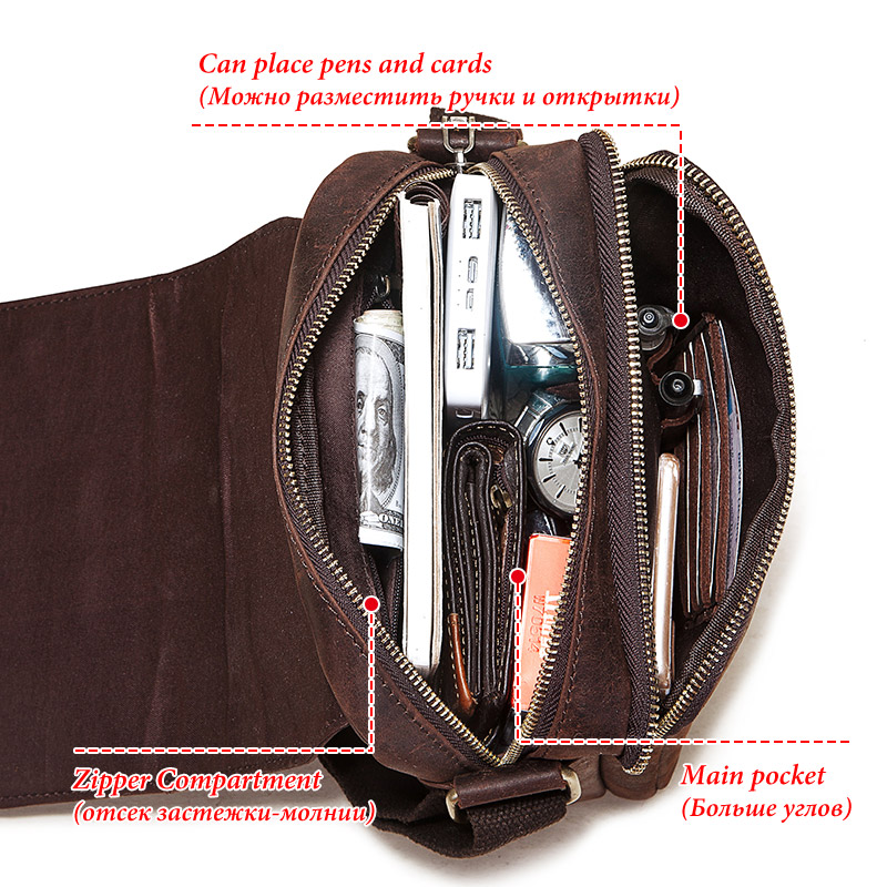 Vintage Çılgın At Deri Erkek M - Luxury Bags Sling incelemesi ve fiyatı
