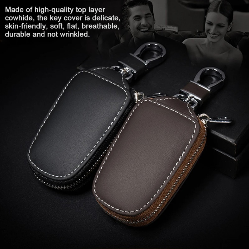 Evrensel Moda Deri Akıllı Çevi - Key Holder Leather Pouch incelemesi ve fiyatı