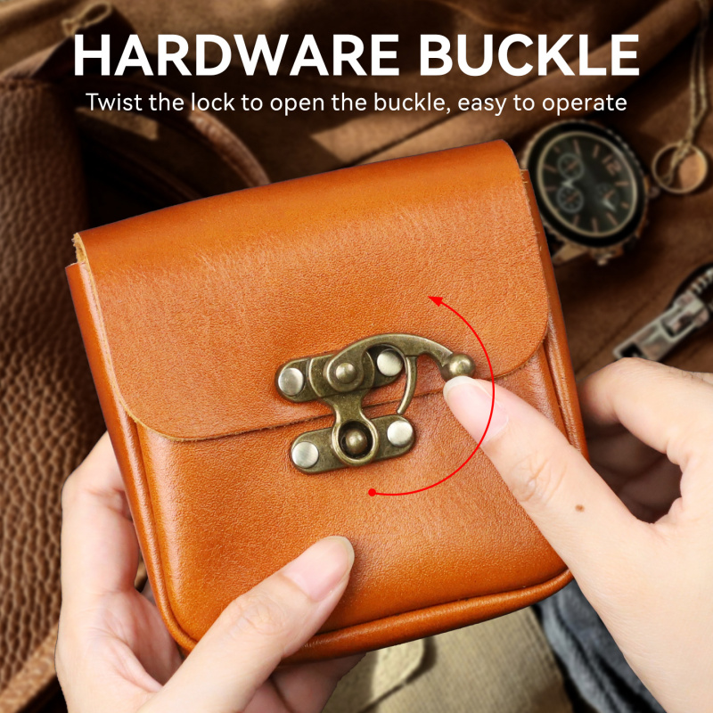 Yumuşak Sığır Derisi Küçük Bel - Key Holder Leather Pouch incelemesi ve fiyatı