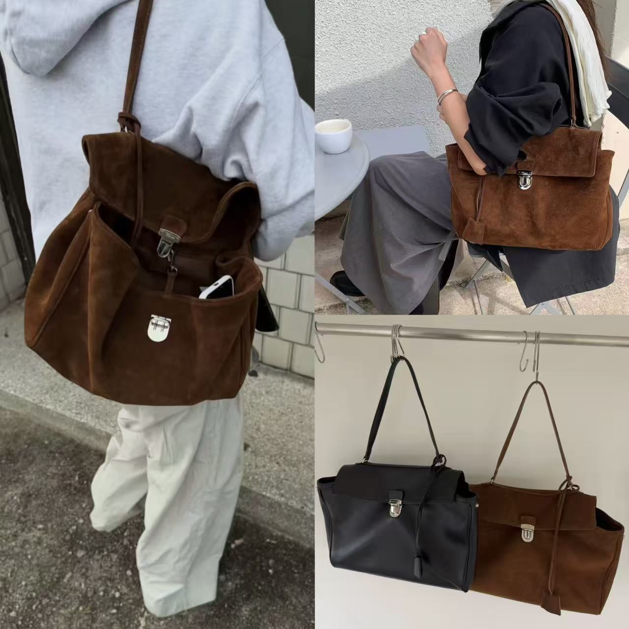 Lüks Marka Hakiki Deri Kadın o - Luxury Bags With Silver Hardware incelemesi ve fiyatı