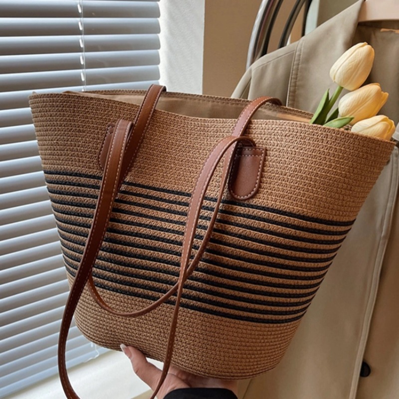 Hasır çanta çanta kadın yaz in - Luxury Beach Bags Ysl incelemesi ve fiyatı