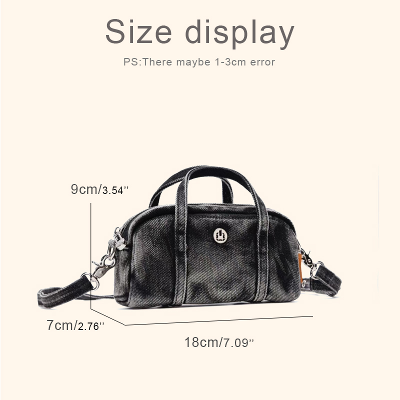Kore Tarzı Günlük Mini Kot Kut - Luxury Bags Designer incelemesi ve fiyatı