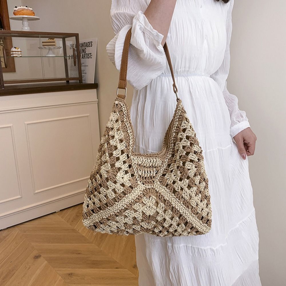 Yeni Yaz Hasır Örgü Çanta, Gün - Luxury Beach Bags Ysl incelemesi ve fiyatı
