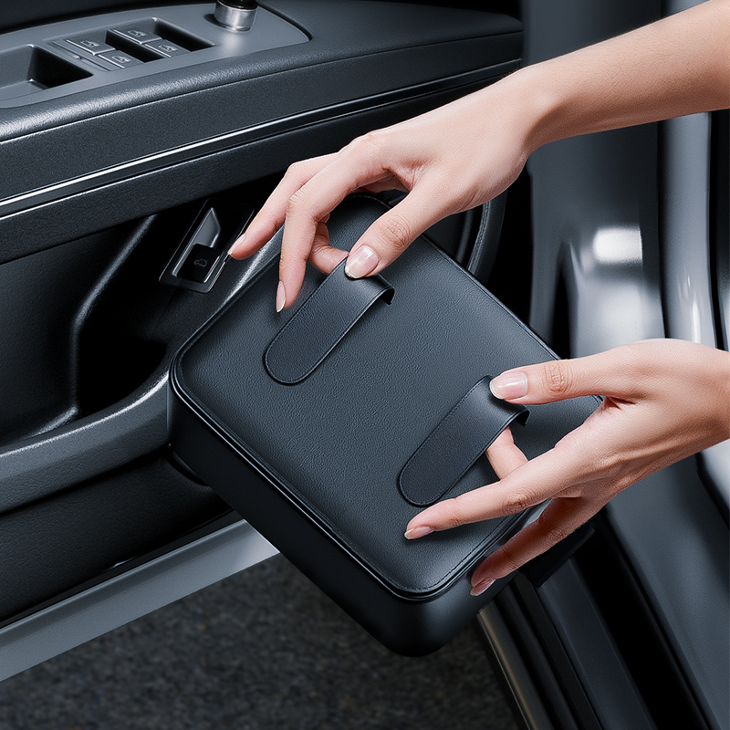 Araba Kapı Depolama Cepler Ası - Key Holder Leather Pouch incelemesi ve fiyatı