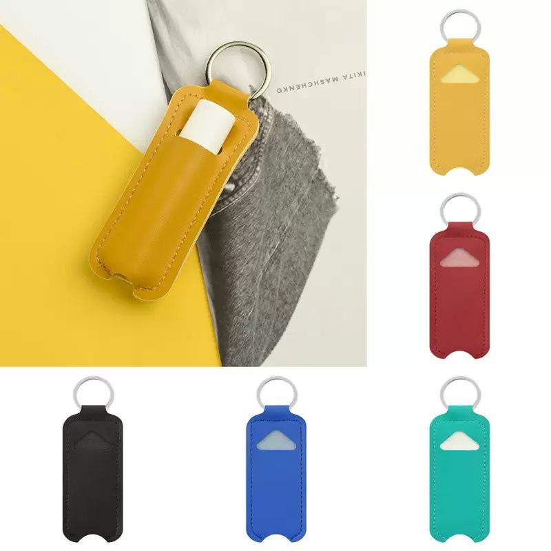 PU Deri Dudak Bakım Kremi Çant - Key Holder Leather Pouch incelemesi ve fiyatı